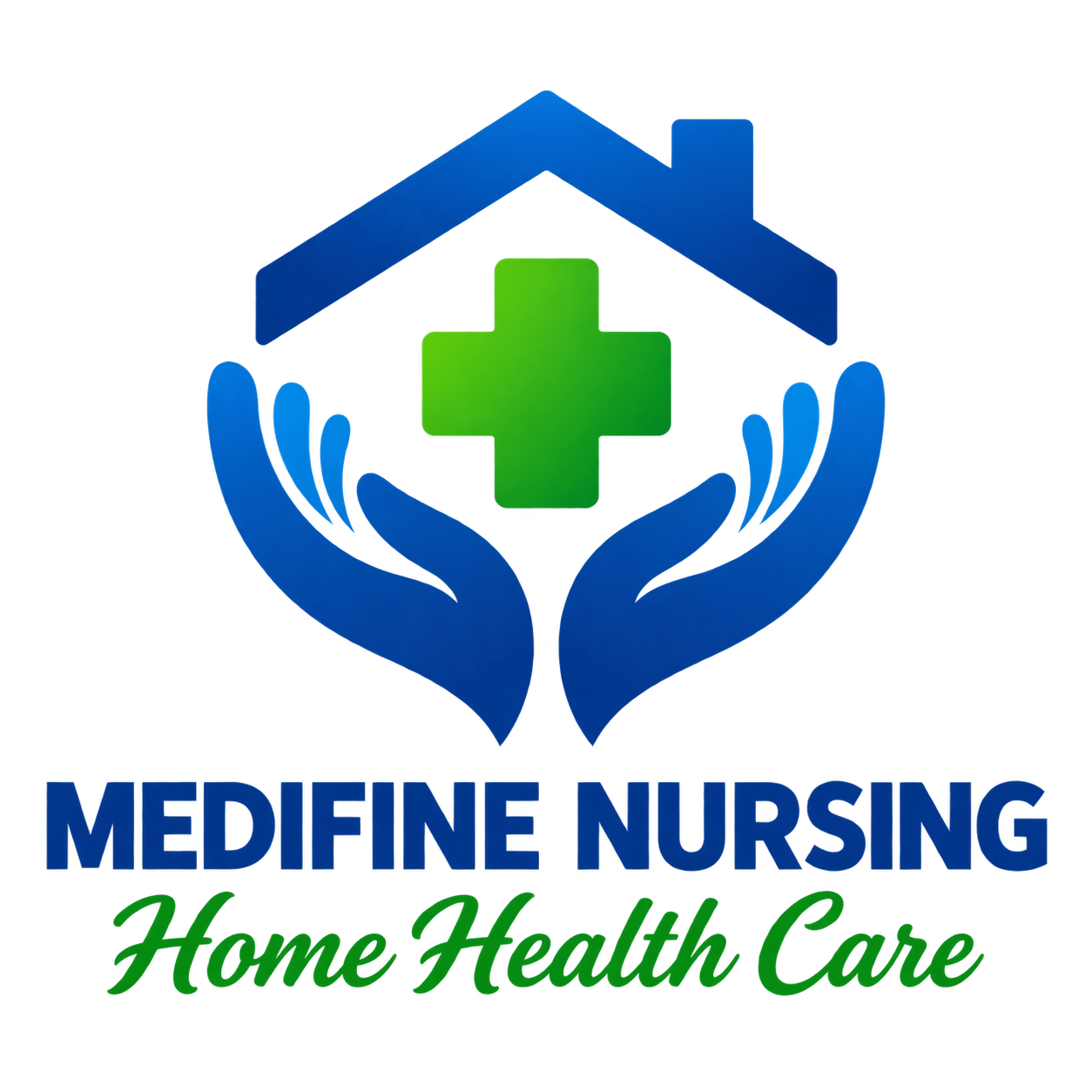 Medifine Nursing Home Health Care Logo