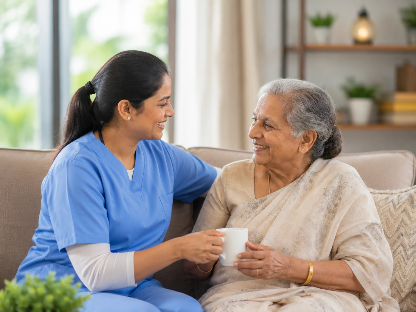 Elder care and family support at home