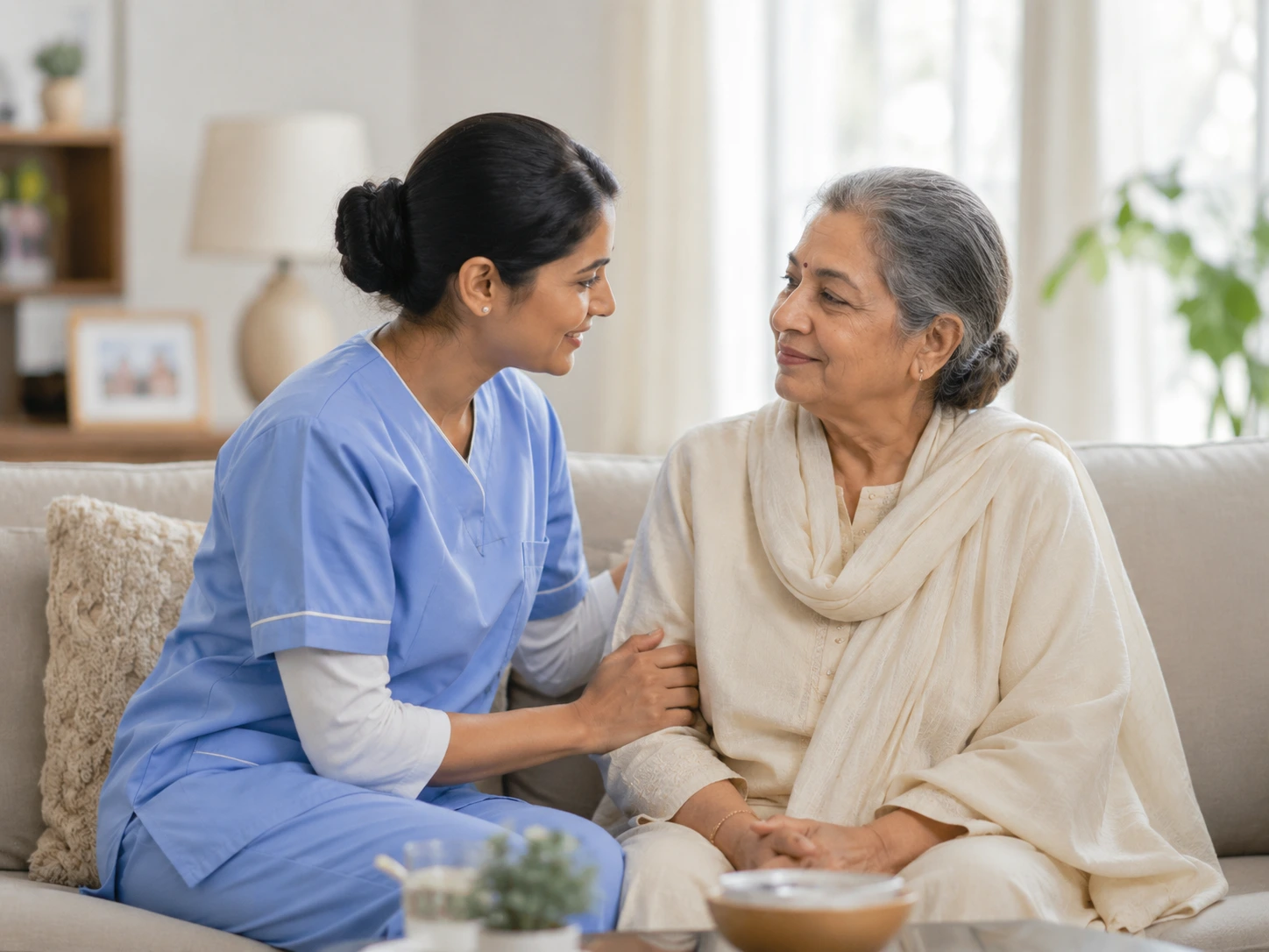 Compassionate elder care support