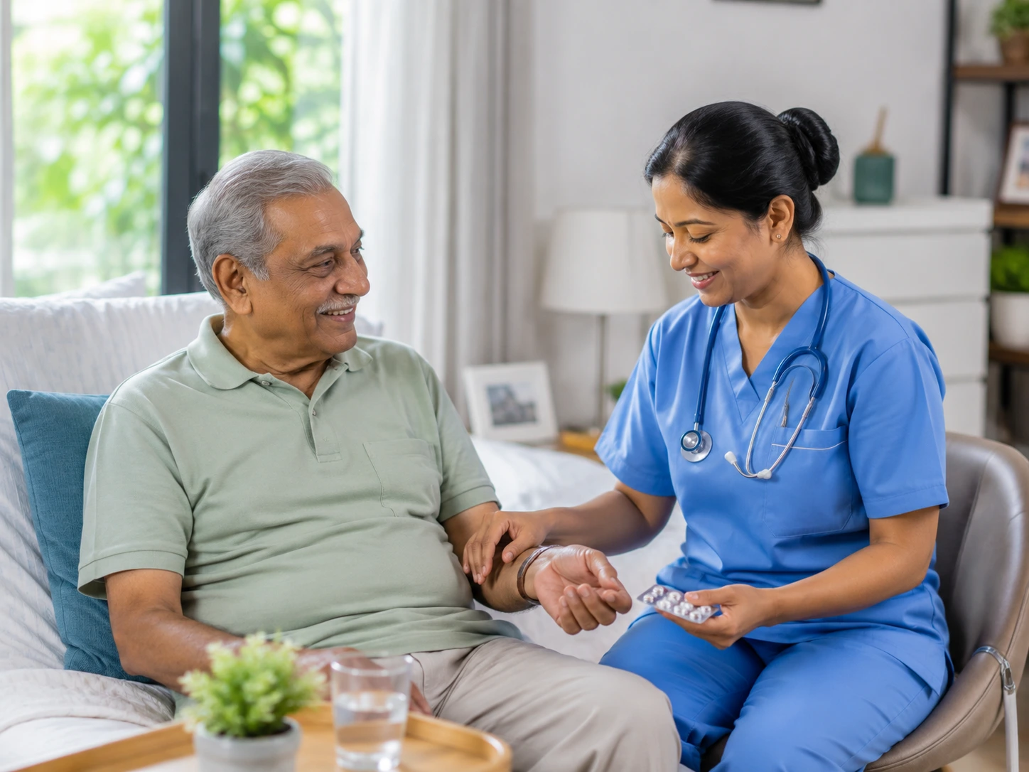 Wheelchair mobility support at home