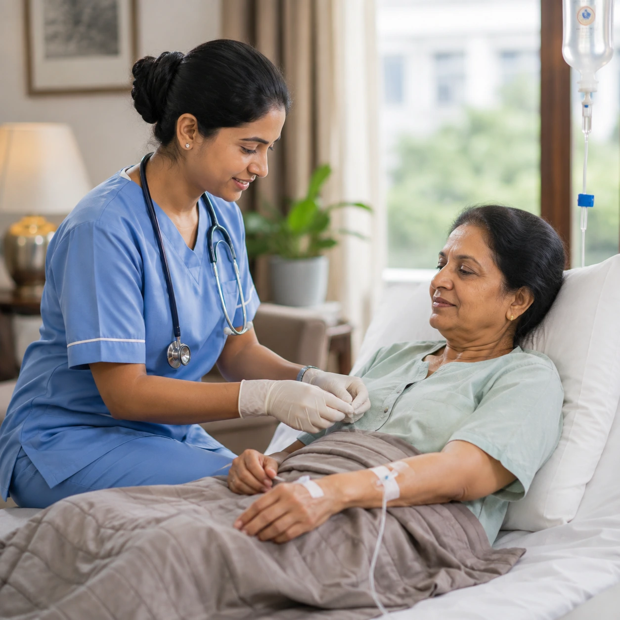 Bedside clinical nursing care
